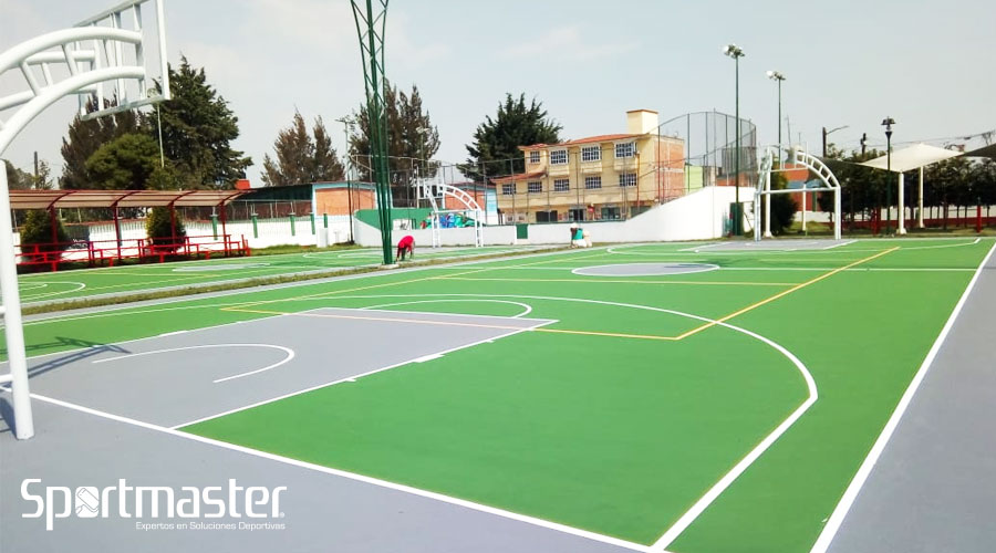 Pintura Antiderrapante para Canchas Deportivas